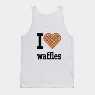 i love waffles Tank Top